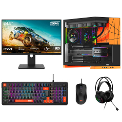 Dragos DRx9187 Ultra 5 225F 16GB DDR5 512GB NVMe Gigabyte Windforce 8GB RTX5060 24.5 İnç 200Hz 1ms Oyuncu Oem Paket