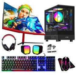 Turbox Tx4546 AMD Ryzen 5 3600 6 Çekirdek 32GB DDR4 512GB NVMe 4GB RX550 23.6 75Hz Curved Oem Paket