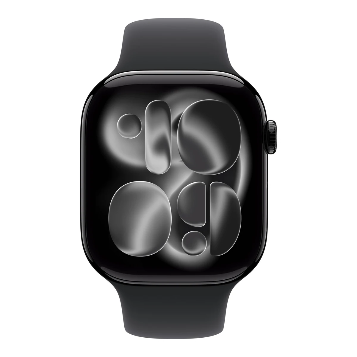 Apple Watch Series 11 Gps, 42 mm Simsiyah Alüminyum kasa ve Siyah Spor kordon - m/l