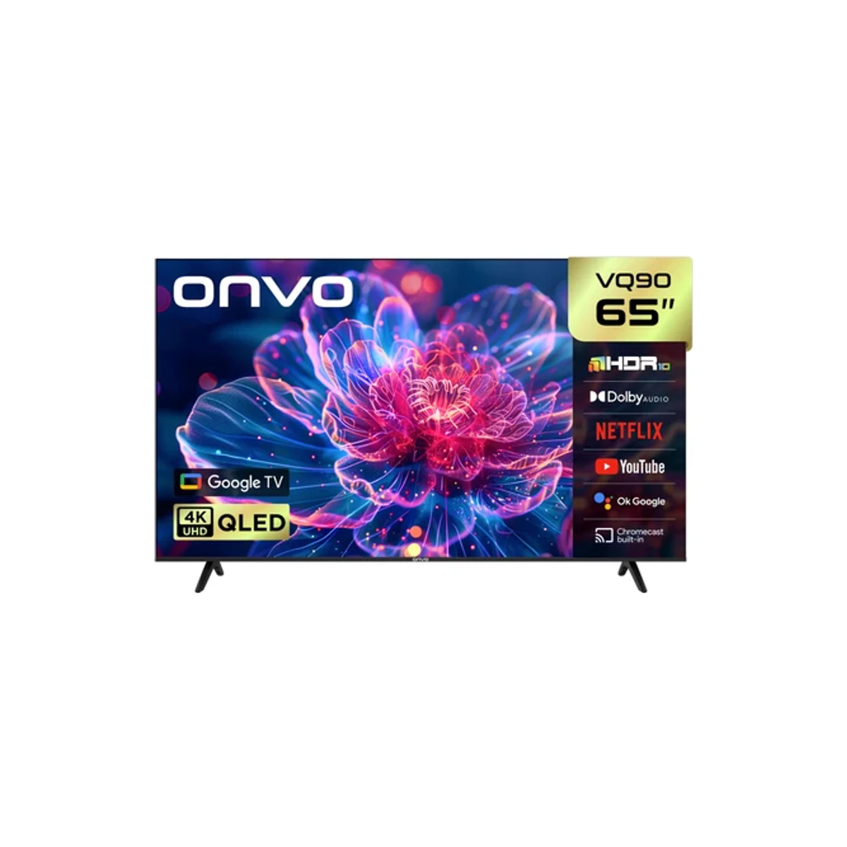 65VQ90F3UA 65' 165 Ekran Uydu Alıcılı 4K Ultra HD Google Smart QLED TV