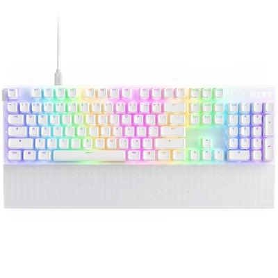 NZXT Function 2 Beyaz 8K Hz Kablolu Gaming Klavye